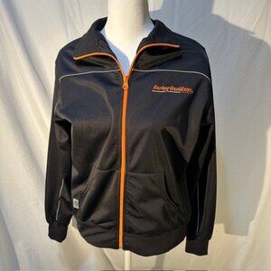 Harley Davidson Loveland CO Embroidered Zip‑Up w/ Pockets Jacket Women’s Medium